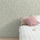 image 2 of Grandeco Maison Floral Trail Vinyl Textured Wallpaper - Sage Green - 10m x 53cm Green