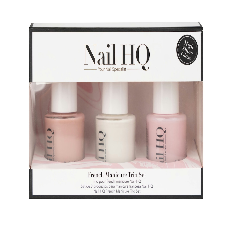 image 1 of Nail HQ French Manicure Trio Set