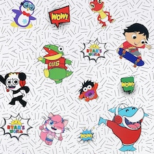Sample of Ryan's World Crew Wallpaper Multi