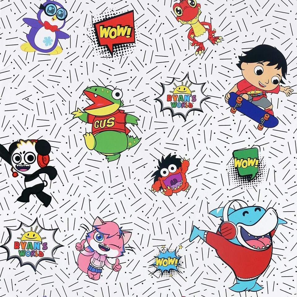 Sample of Ryan's World Crew Wallpaper Multi