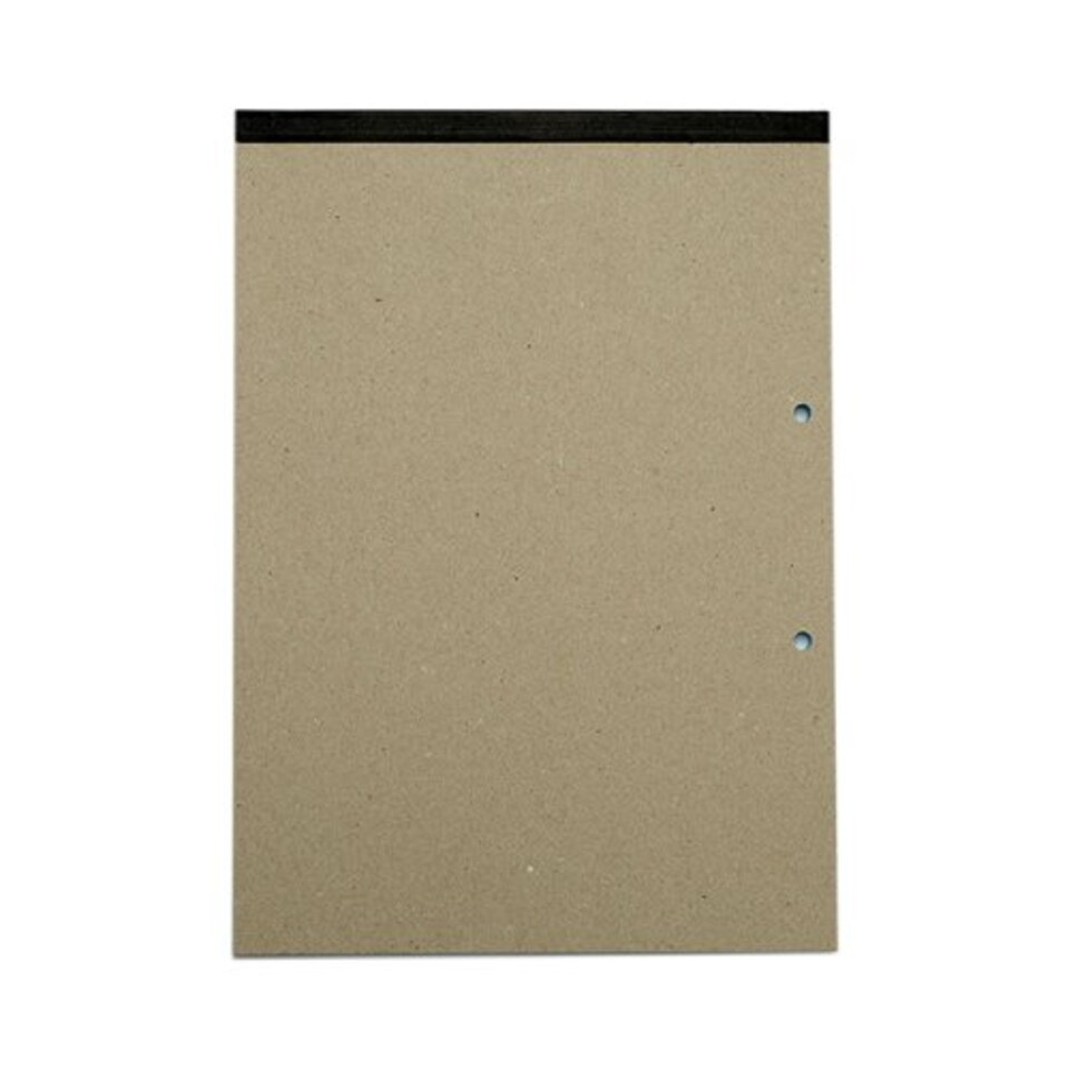 image 1 of Rhino 100 Page 7mm Squared Paper Refill Pad Blue A4 36 Pack
