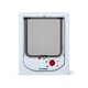 image 1 of Cat Mate Electromagnetic Cat Flap – White (254W)