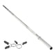 image 1 of Body Revolution Straight Barbell Bar 1" Standard 1.4m Spring Collar