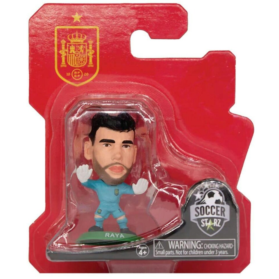 image 1 of Spain David Raya SoccerStarz Football Figurine - Blue/White - One Size