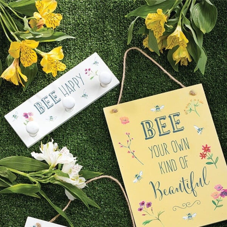 image 1 of English Tableware Company Bee Happy Tea Towel Holder