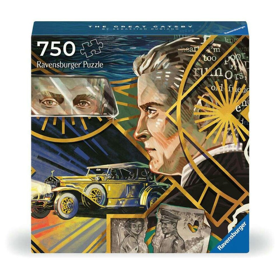 image 1 of Ravensburger The Great Gatsby 750 piece Jigsaw Puzzle
