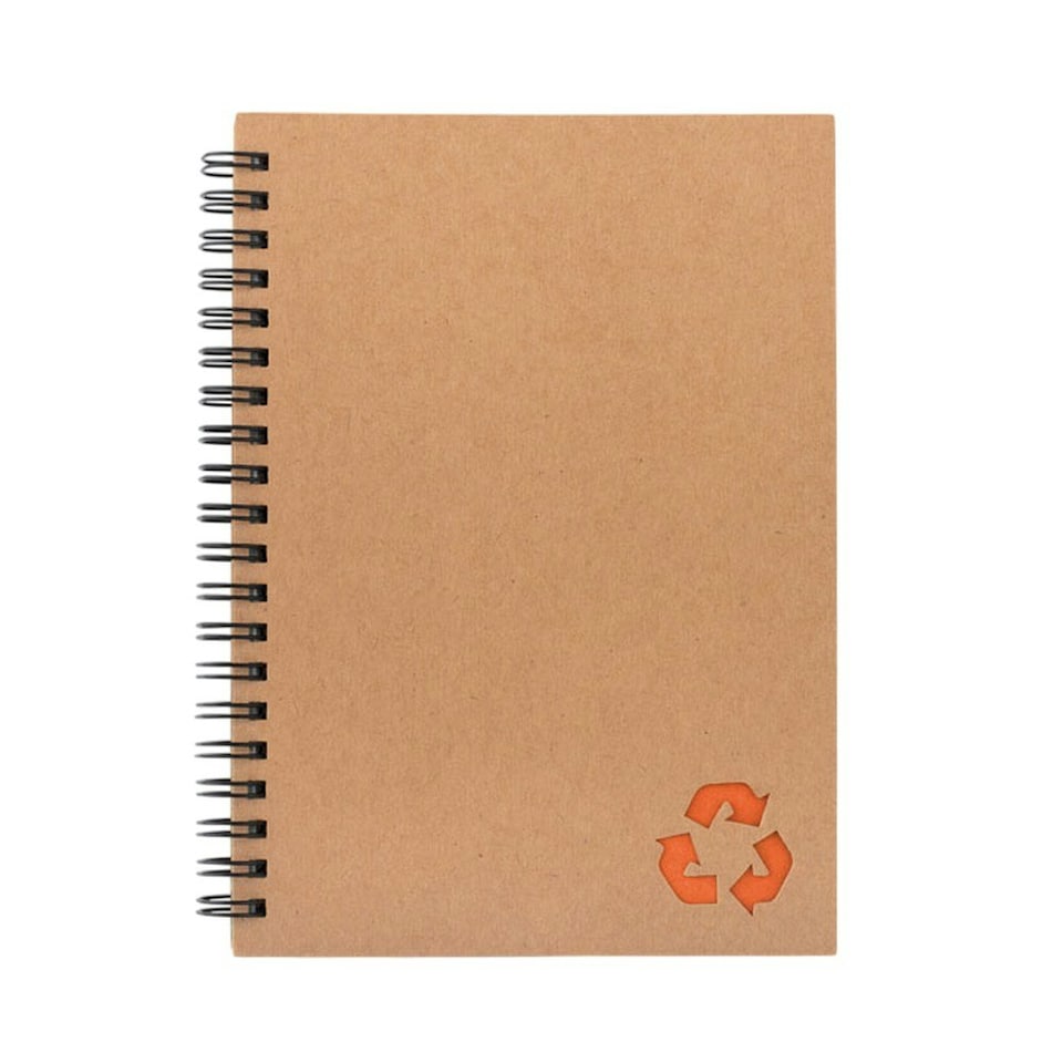 image 1 of MidOcean Piedra Paper Notebook - Orange - One Size