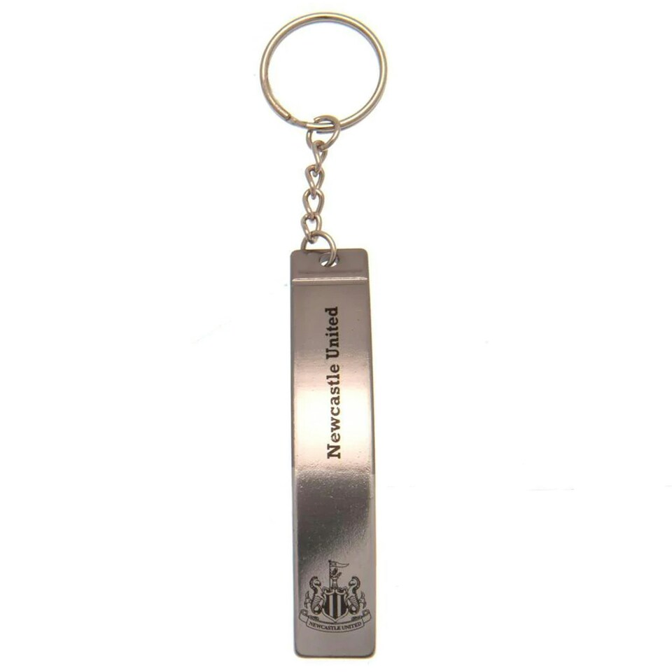 image 1 of Newcastle United FC Bottle Opener Keyring - Silver - One Size
