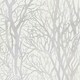image 1 of AS Creation Tree Branch Textured Wallpaper - White/Silver - 10m x 53cm White