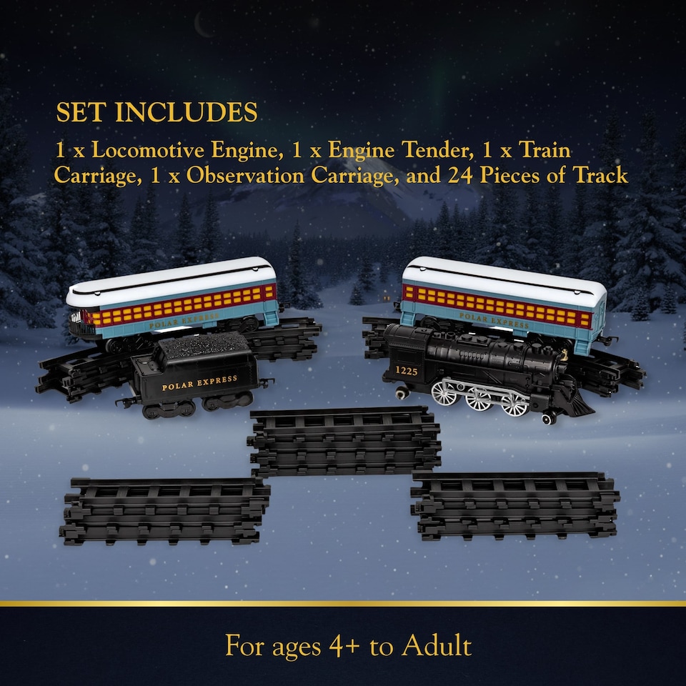 image 1 of Polar Express Mini Train set