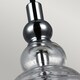 image 3 of Feiss Loras 1 Light Mini Pendant Chrome