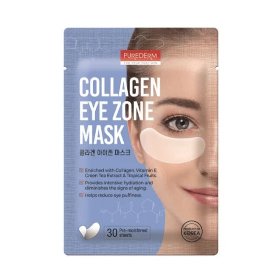 image 1 of PUREDERM Collagen Eye Zone Mask 30pcs
