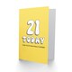 image 2 of 21st Youth Expired 21 Year Old Milestone Her Birthday Card