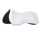 image 1 of Weatherbeeta Memory Foam Comfort Half Pad - White - L