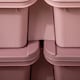 image 8 of HOMCOM Kids Storage Units with Drawers 3 Tier Chest Dresser Tower Pink 