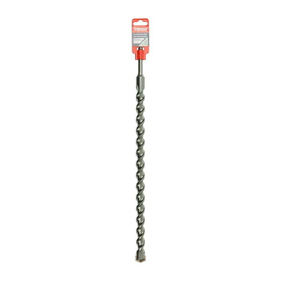 image 1 of Timco - Professional SDS Plus Hammer Bit (Size 22.0 x 450 - 1 Each)