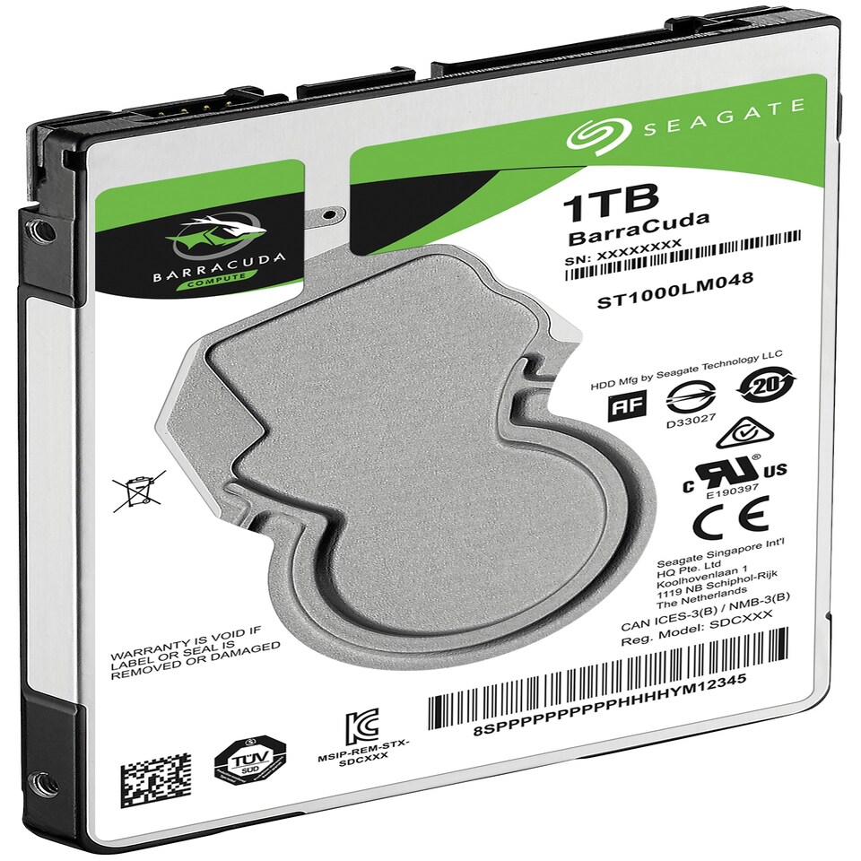 Seagate 1TB Internal BarraCuda SATA 2.5 Inch Internal Hard Drive