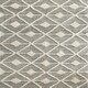 image 3 of KUKOON Grey Cream Diamond Loop Pile Living Room Area Rug 80cm x 150cm