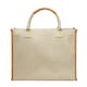 image 1 of Vinga Bosler Recycled Canvas Tote - Beige - One Size Brown