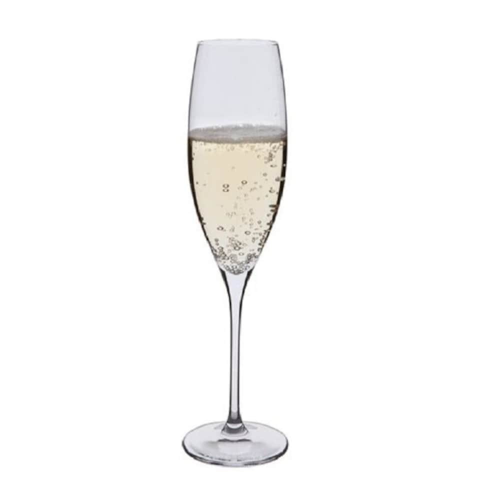 image 1 of Champagne Glasses: 2 x 23.5cl Dartington Crystal Wine Master Champagne Glasses Clear