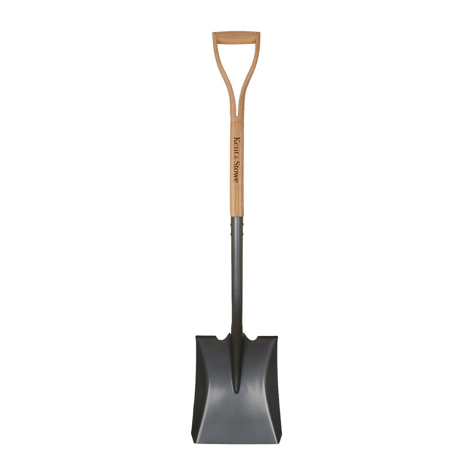 image 1 of Kent & Stowe Carbon Steel Square Mouth Shovel