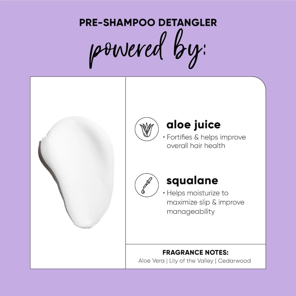 image 1 of Hask Texture Solutions Pre-Shampoo Mega Slip Detangler -Easy Combing