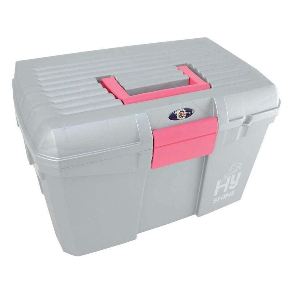 HySHINE Horse Tack Storage Box - Opal Grey - One Size