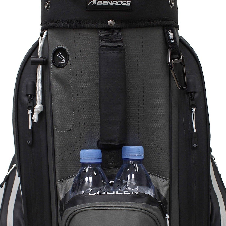 image 1 of Benross ProTec 7.0 Waterproof Golf Cart Bag - Black/Grey