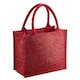 image 1 of Westford Mill Shimmer Jute Mini Gift Bag - Natural Gold - One Size (UTBC5367)