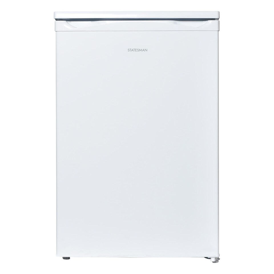 image 1 of Statesman L255W Freestanding Under Counter Larder Fridge, 131 Litre, White