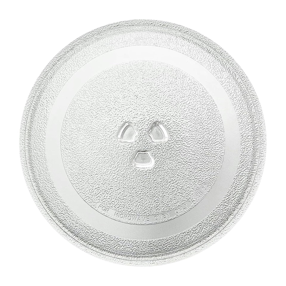 image 1 of SPARES2GO Universal Microwave Turntable Plate Y Type Glass Dish Tray (12" / 30.5cm / 305mm)