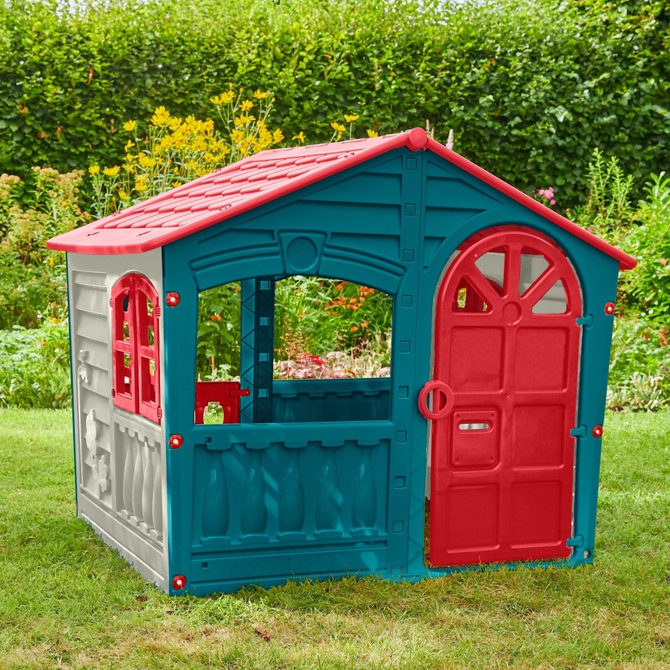 image 1 of Palplay Plastic Playhouse of Fun