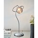 image 1 of Twine Polished Chrome & Smoked Glass Table Lamp