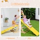 image 4 of COSTWAY Wooden Foldable Triangle Climber Step Training Ladder Pikler Toddler With Ramp