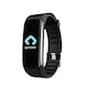 image 3 of Gymcline Vesper Fitness Tracker with Body Temperature Monitoring, Black