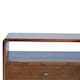 image 5 of Artisan Furniture Solid Wood Curved Chestnut Media Unit