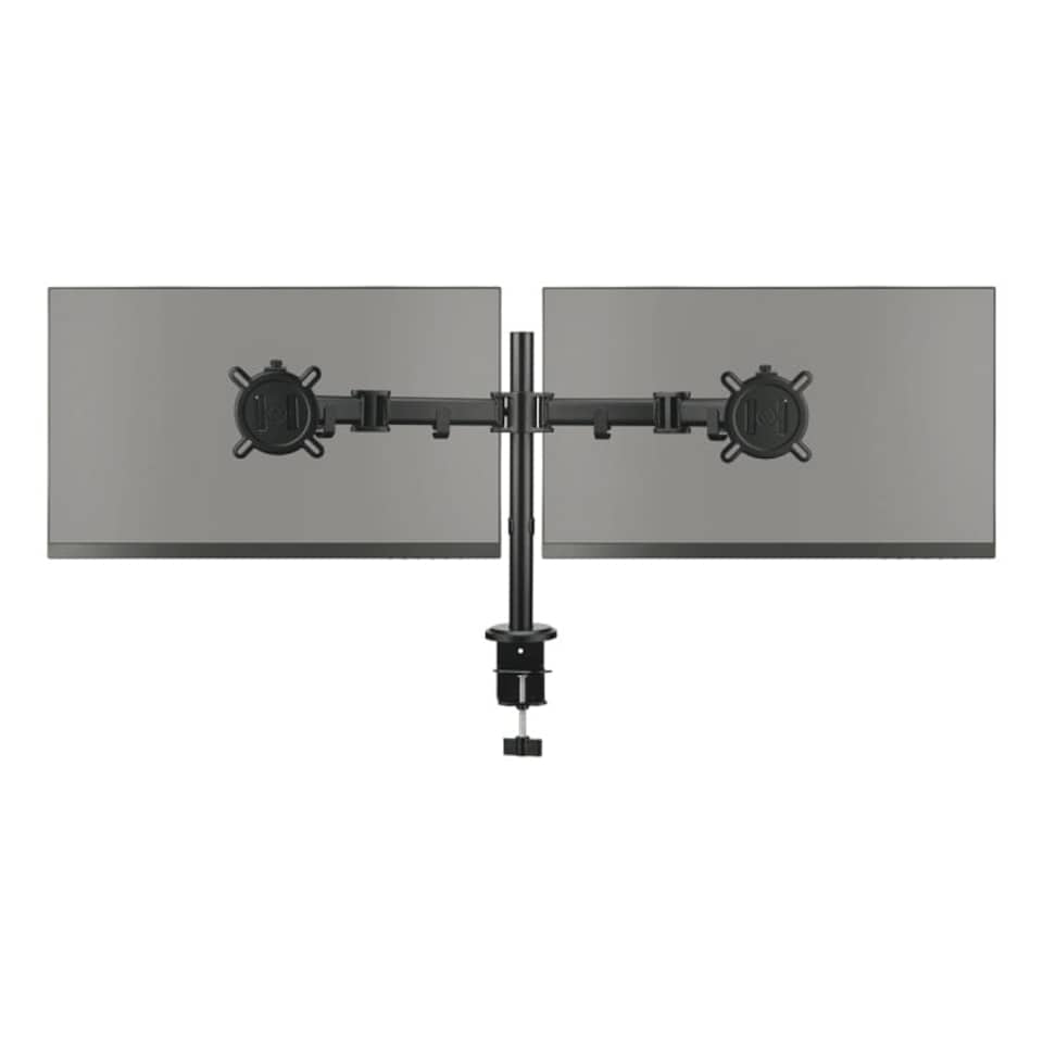 image 1 of One For All DM2210 Smart Line Dual Monitor Mount - Black