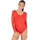 image 1 of Womens long sleeved body with round neck | Red | red | 1