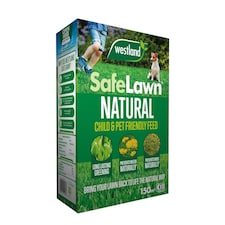 Westland SafeLawn 150m2 Box Natural Organic Lawn Fertiliser Feed for Lush Green Grass Safe for Pets and Children Lawn