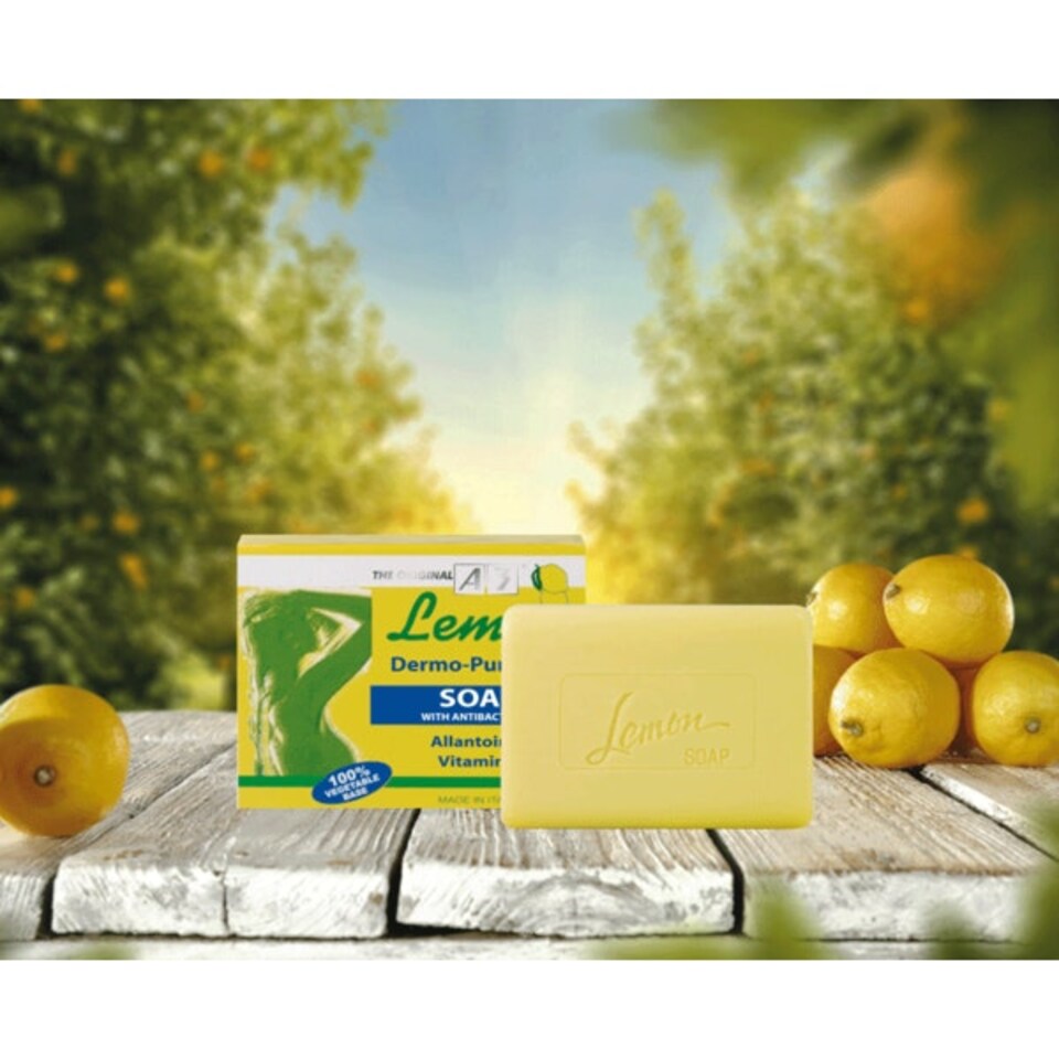 image 1 of A3 Lemon Dermo Purifying Soap with Anti-Bacterial Allantoin & Vitamin E