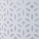 image 6 of First Choice Lighting Chrome Stick Floor Lamp with White Laser Cut Shade Chrome | White