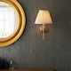 image 2 of Rouen Fitting Only Wall Lamp, Antique Brass Plate