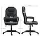 image 7 of HOMCOM Executive Office Chair High Back Computer Chair with Armrests Black