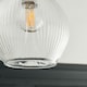 image 3 of Hamilton 3 Light Polished Chrome Semi Flush Ceiling Light