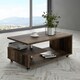 image 3 of Bailey Coffee Table in Old Vintage Wood
