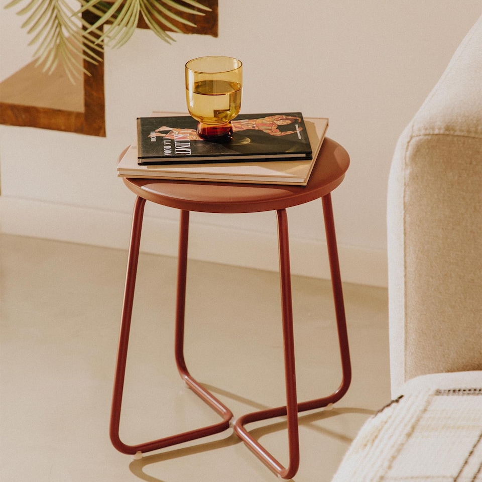 image 1 of COSMIC Multi Functional Stool, , Small Side Table, Beige, Geyser Collection
