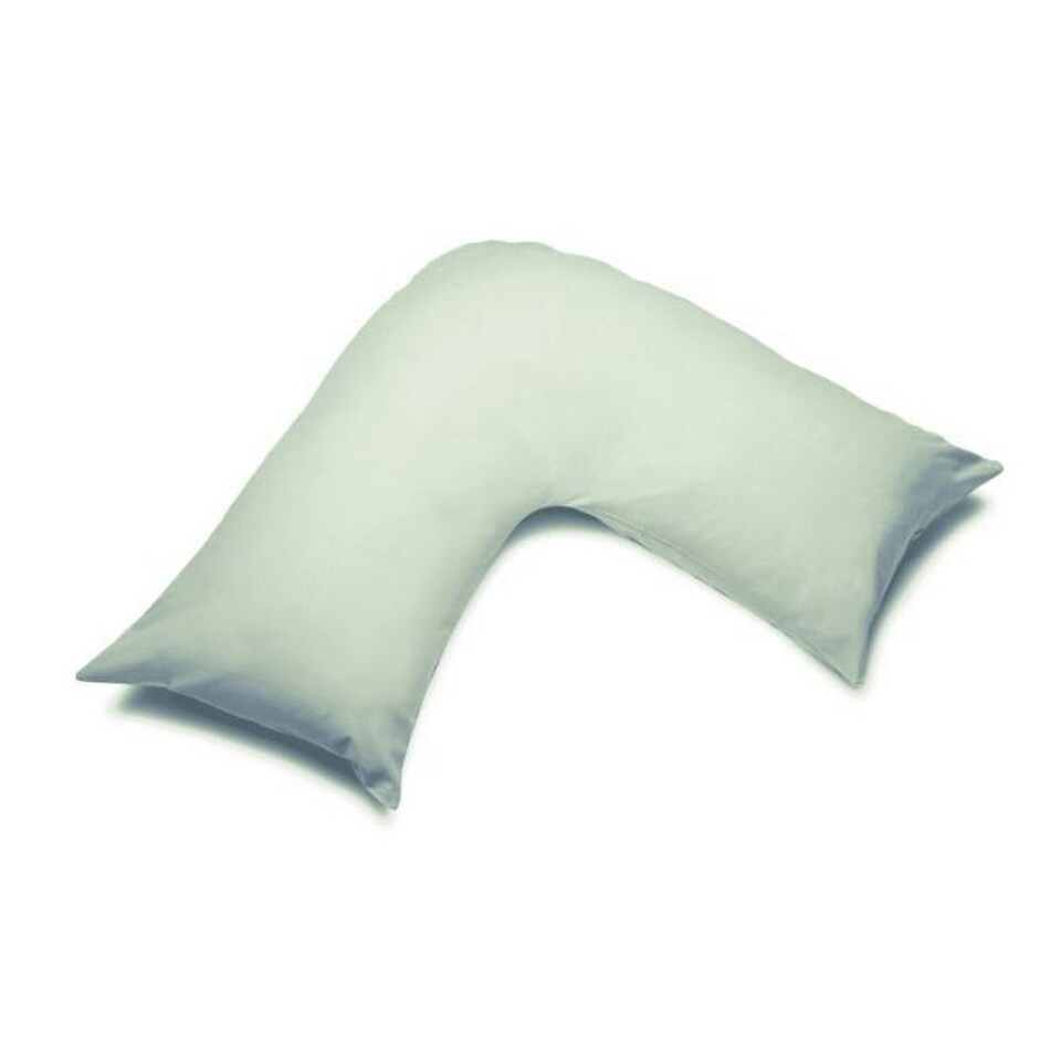 Belledorm Easycare Percale V-Shaped Orthopaedic Pillowcase - Apple - One Size