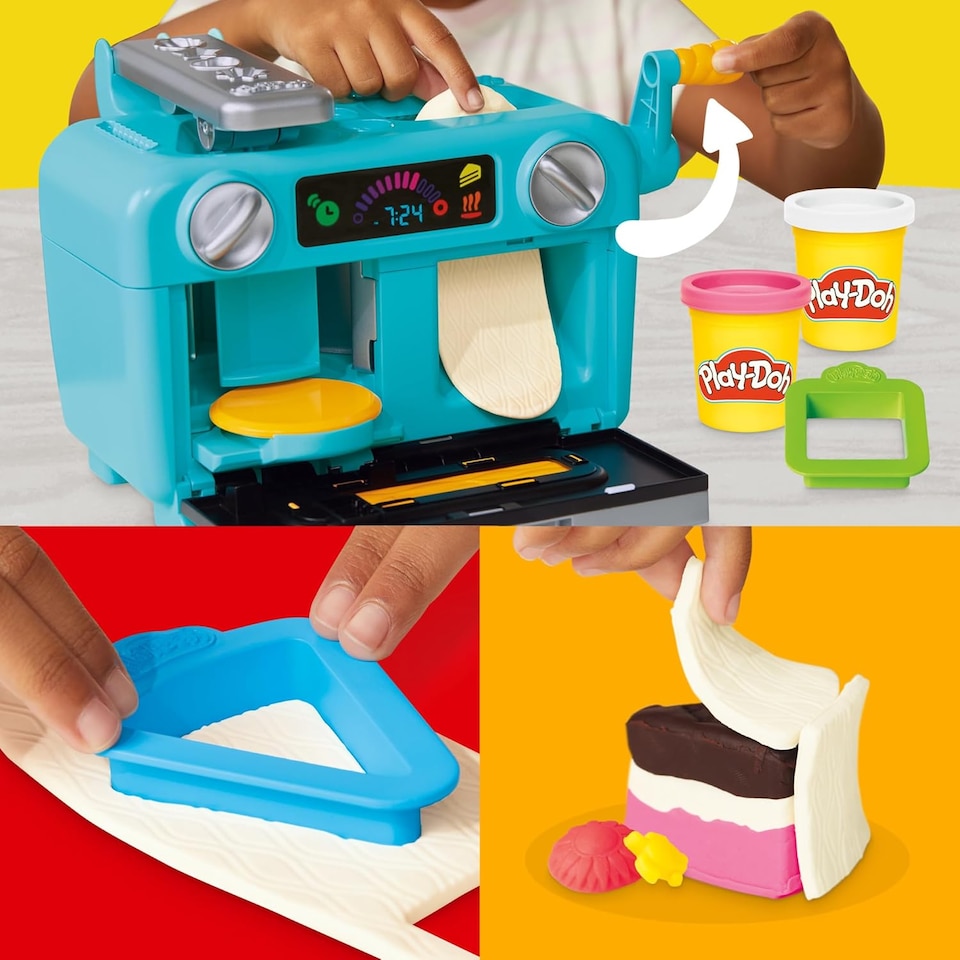 image 1 of Play Doh Super Slice Cake Playset