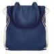 image 2 of MidOcean Moira Canvas Drawstring Bag - Blue - One Size Blue