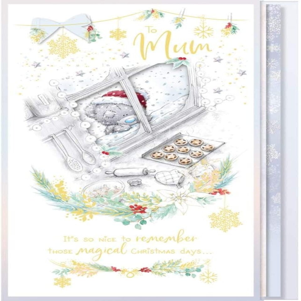 image 1 of Lovely Mum Handmade Large Christmas Card